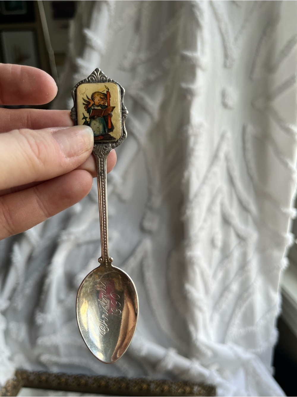 ARS Edition Hummel Christmas 1990 Collector Spoon